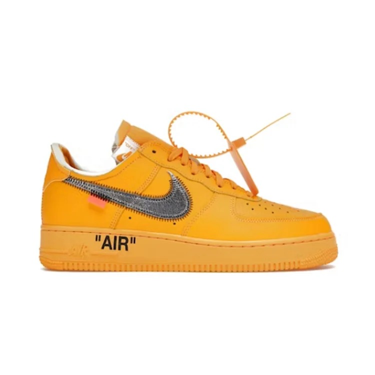 Exclusively for foreign trade 1 Low Off-Wh1te ICA University Gold Casual sneakers image 2