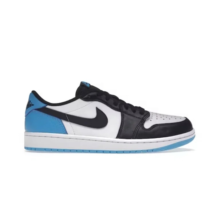 LJR 1 Retro Low OG Black Dark Powder Blue Fashion sneakers