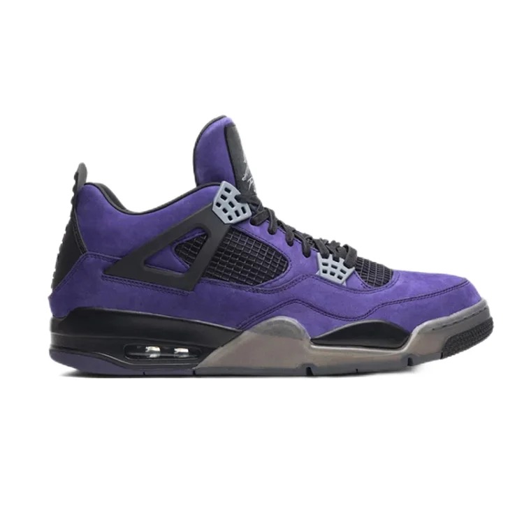 Travis Scott x 4 Retro 'Purple Suede - Black Midsole' Fashion sneakers