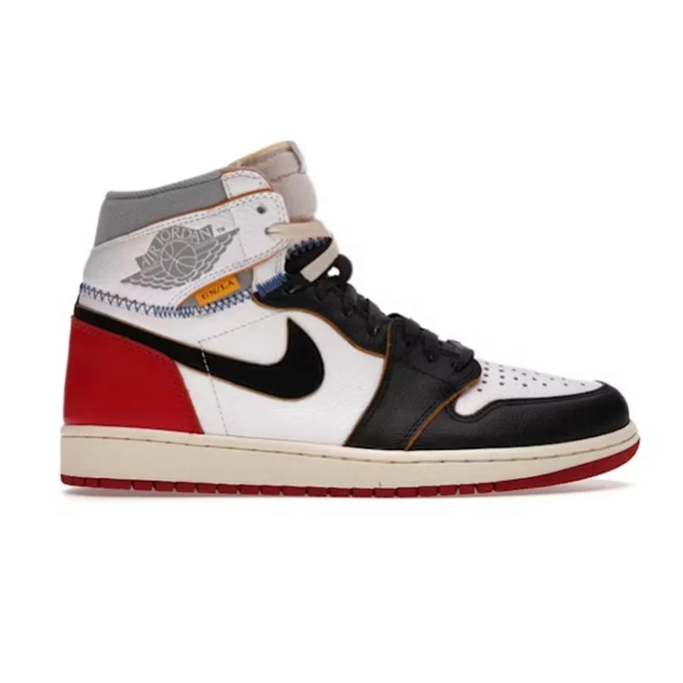 LJR 1 Retro High Union Los Angeles Black Toe Fashion sneakers image 2
