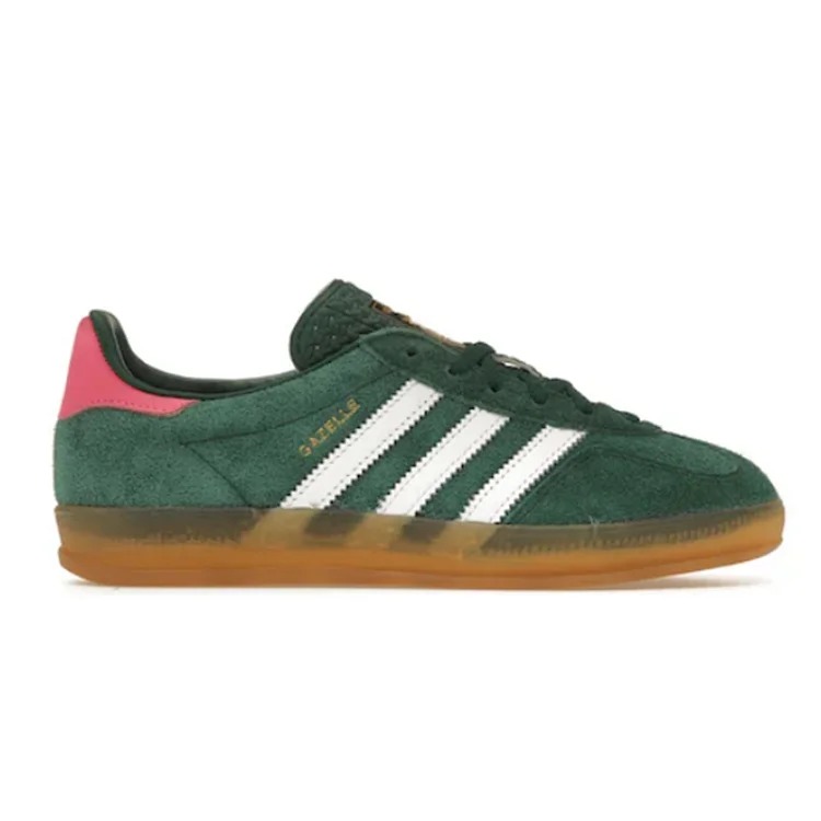 OG Gazelle Indoor Collegiate Green Lucid Pink Casual sneakers image 2