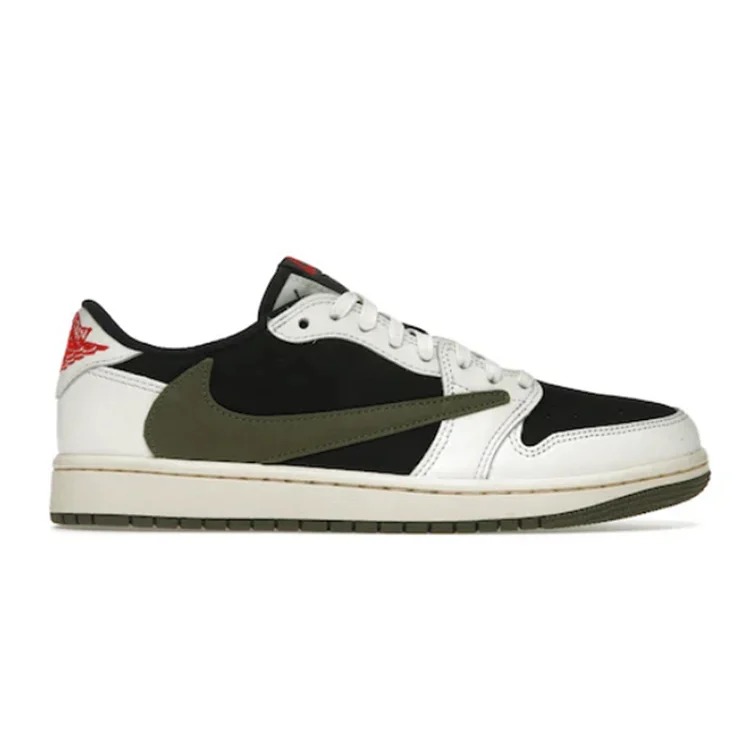 PK 1 Retro Low OG SP Travis Scott Olive Casual sneakers