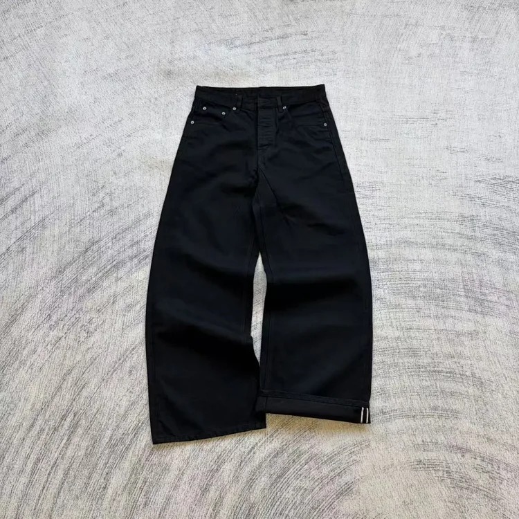 Fmade black red edge cloth denim