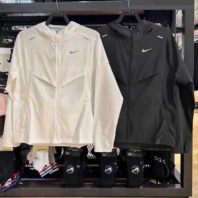 Nike Nike jacket men's cardigan women's fashion brand spring and autumn windbreaker jacket