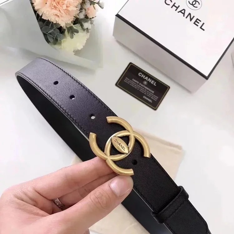 Original counter version comes with packaging leather diamond buckle belt, full leather belt, women's casual versatile trendy trousers belt, men's and women's business casual belt belt, me image 8