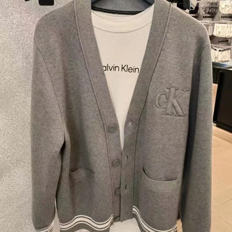 CK cardigan sweater versatile sweater image 4