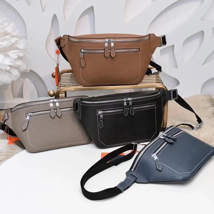 Hermes men's and women's chest bag waist bag 9016-4