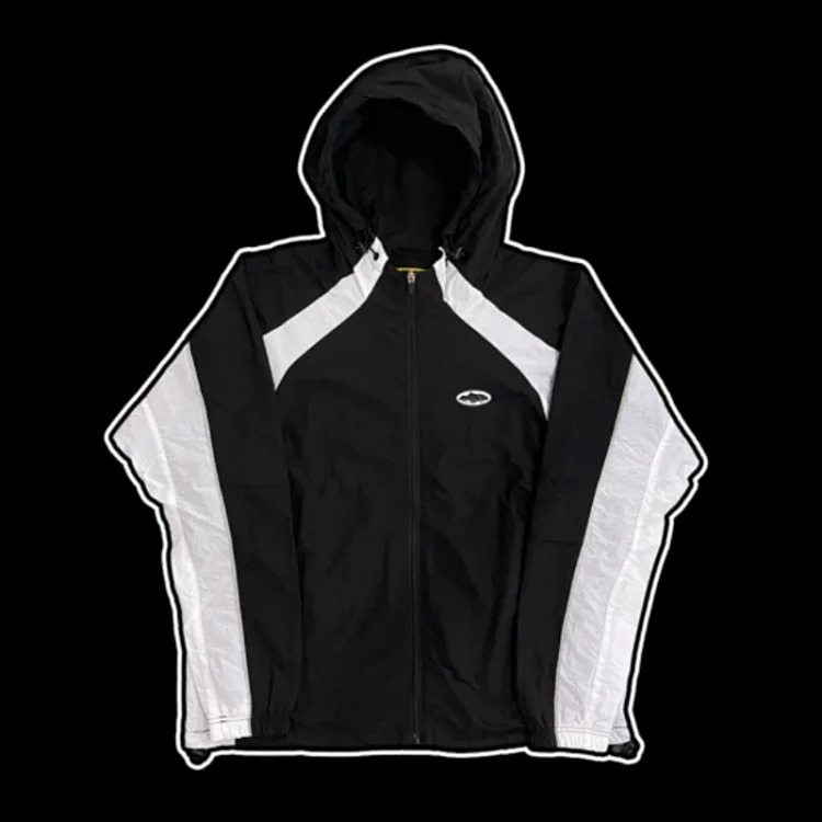 Spot corteiz Alcatraz spliced ​​jacket American street wind windproof quick-drying breathable sportswear trend image 2