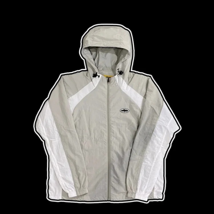 Spot corteiz Alcatraz spliced ​​jacket American street wind windproof quick-drying breathable sportswear trend image 4