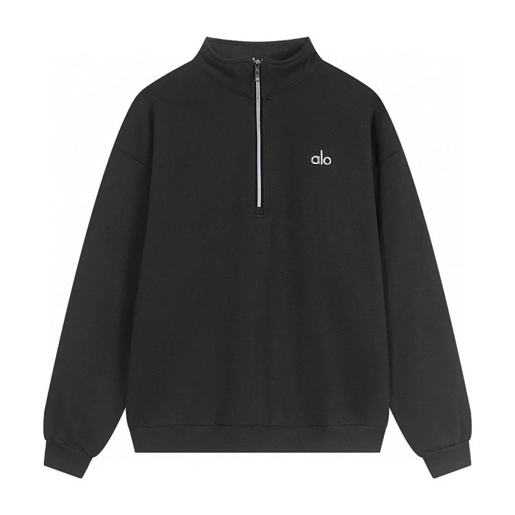 Heavyweight round neck hooded sweatshirt suit loose warm shirt zipper casual jacket for men and women image 23