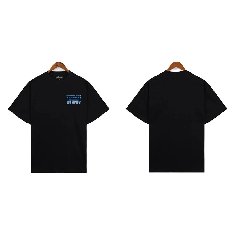 Washed printed loose men's short-sleeved t-shirt American top image 7