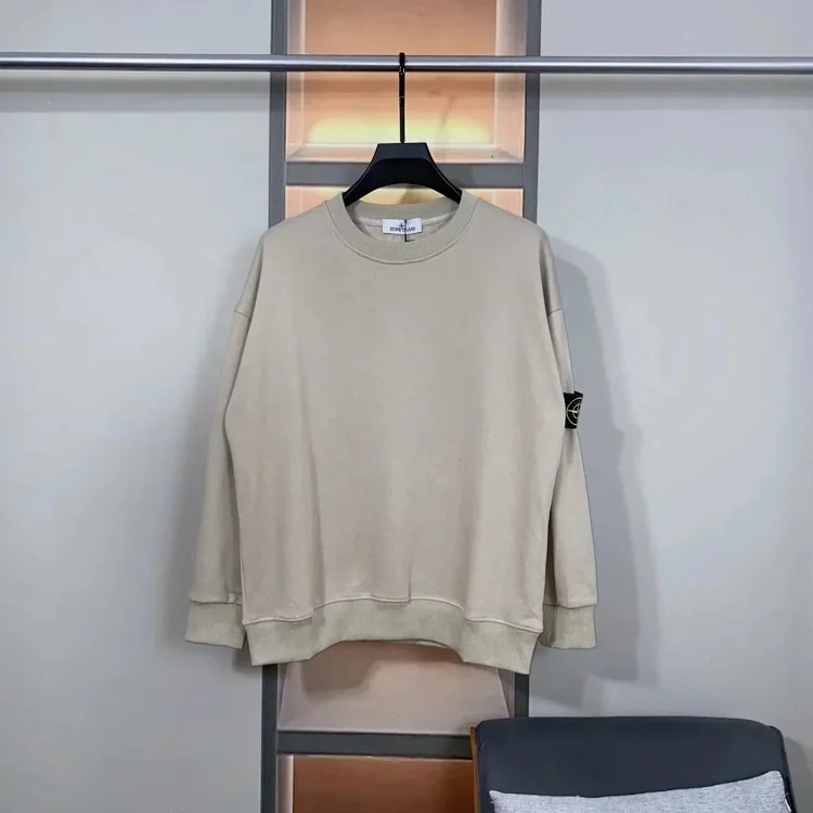 Round neck pullover long sleeve sweatshirt, same style for men and women image 6