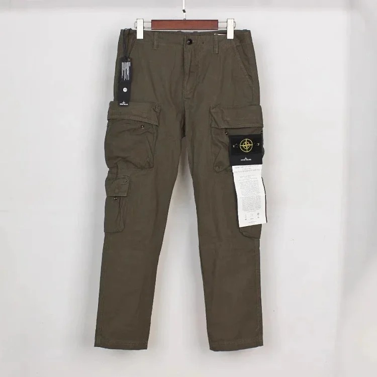 Stone Island STONEISLAGDS four-bag washable functional side-marked casual overalls for men and women for couples image 5