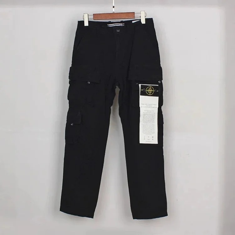 Stone Island STONEISLAGDS four-bag washable functional side-marked casual overalls for men and women for couples image 6