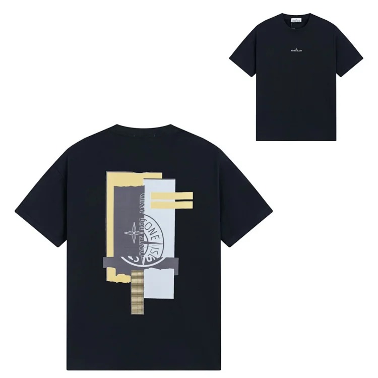 Sitong Island printed T-shirt short sleeves image 12