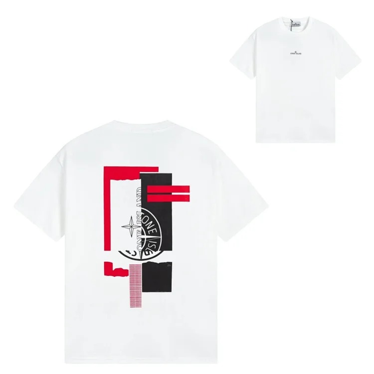 Sitong Island printed T-shirt short sleeves image 13