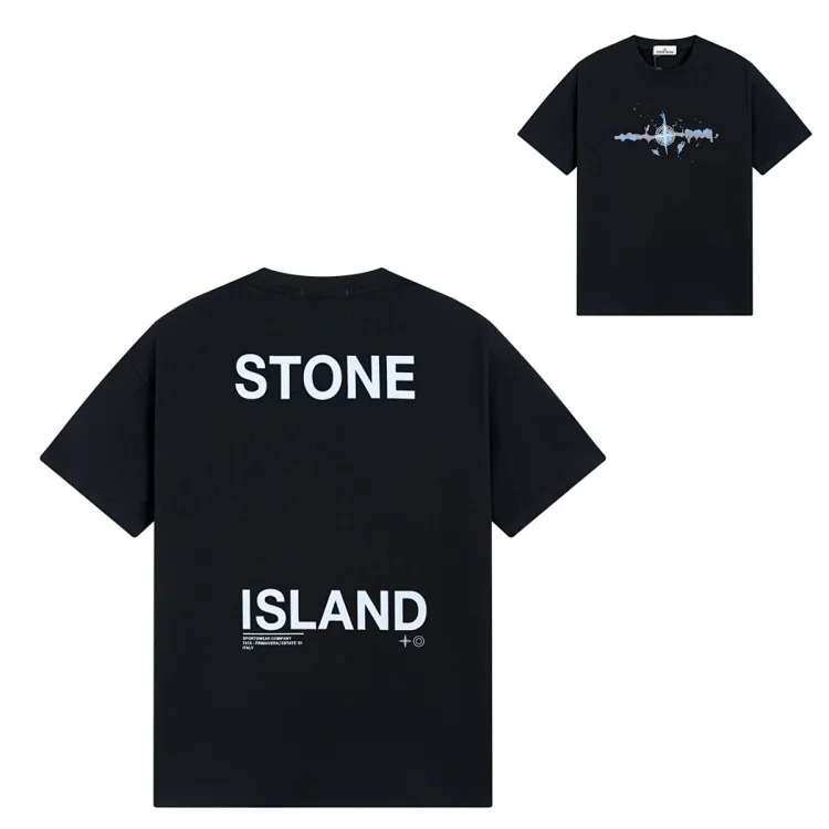 Sitong Island printed T-shirt short sleeves image 2
