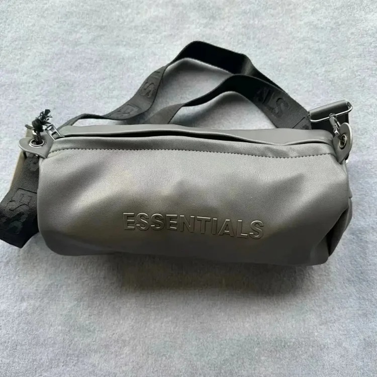 Travel bag mini bucket bag small bucket bag full pu lambskin image 3