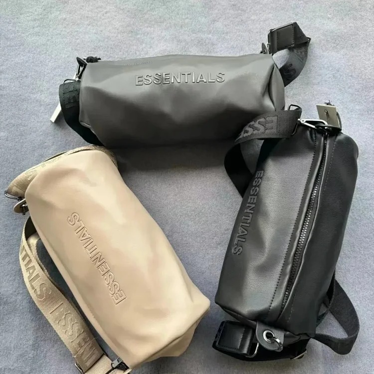 Travel bag mini bucket bag small bucket bag full pu lambskin image 5