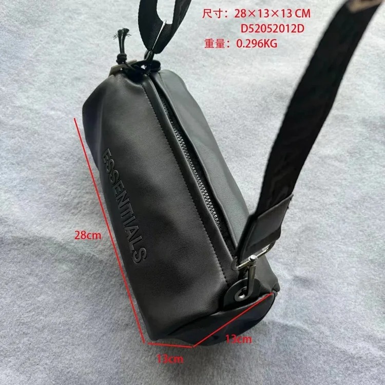Travel bag mini bucket bag small bucket bag full pu lambskin image 6