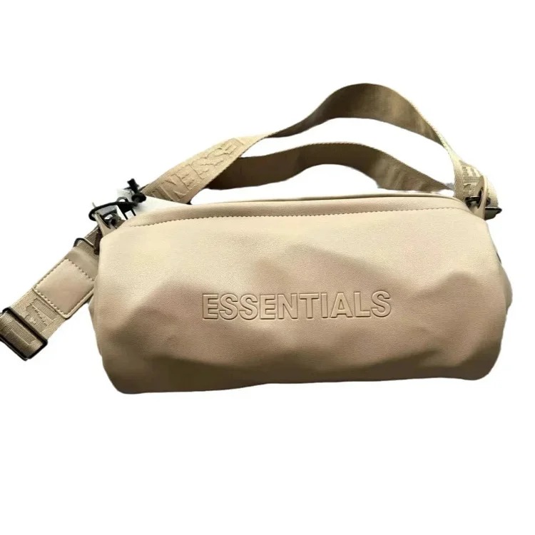 Travel bag mini bucket bag small bucket bag full pu lambskin image 7