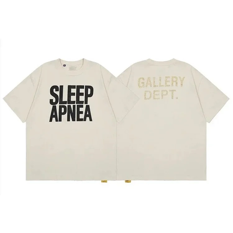 Gallery deptAmerican fashion brand short-sleeved Vintage summer loose retro washed old high street T-shirt for men image 10