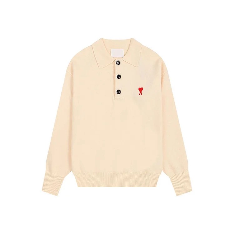 Loose love letter pullover long sleeve sweater for men and women image 6