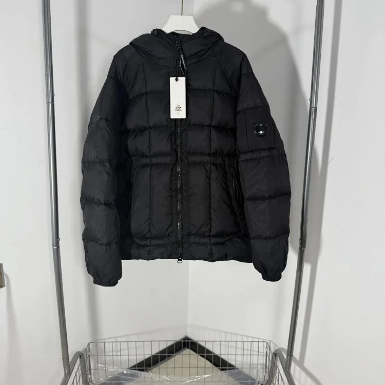 CP cotton jacket, autumn and winter cotton coat, thickened warm hooded top image 2