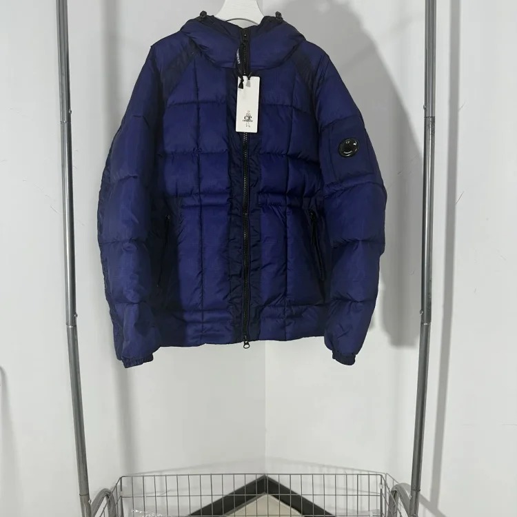 CP cotton jacket, autumn and winter cotton coat, thickened warm hooded top image 4