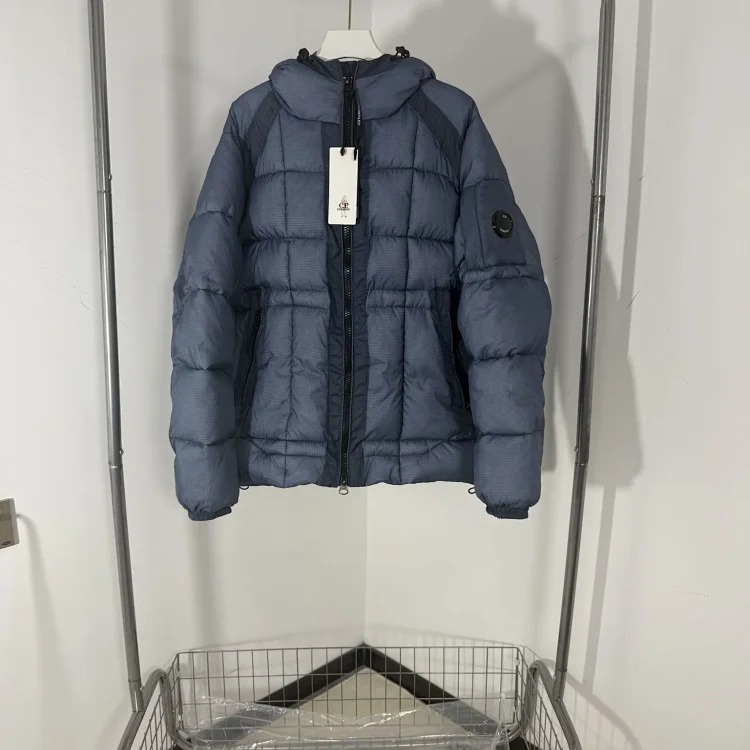 CP cotton jacket, autumn and winter cotton coat, thickened warm hooded top image 5