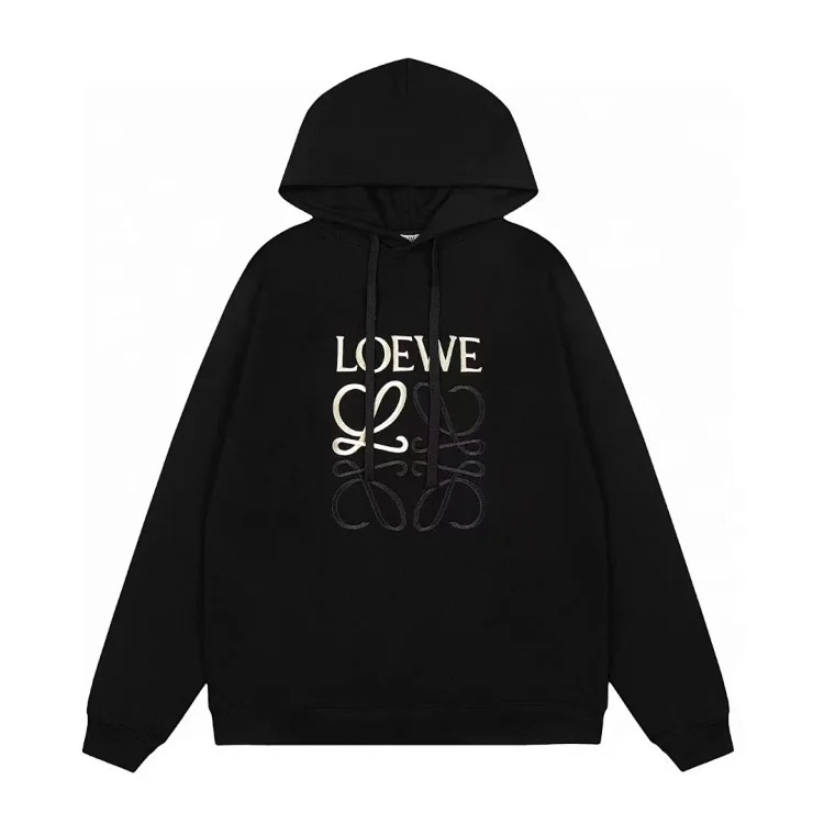 Pure cotton long-sleeved sweatshirt, classic letter embroidery, casual loose and versatile hoodie image 19