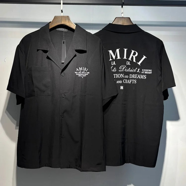 Printed Street Loose Polo Shirt Women's Short Sleeve Men's T-Shirt Rice image 8