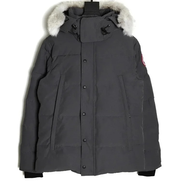 Big*Goose Wyn*dham Unisex Parker Down Jacket 3808M 29 Styles New Big*Goose Wyn*dham Down Jacket Mid-Length Couple Down Jacket image 3