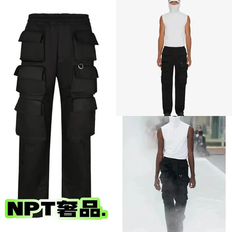 G Home GIV Givenchy multiple large pocket overalls Givenchy 24 new men's and women's Velcro button pocket casual overalls are on sale on the official Purchasing quality