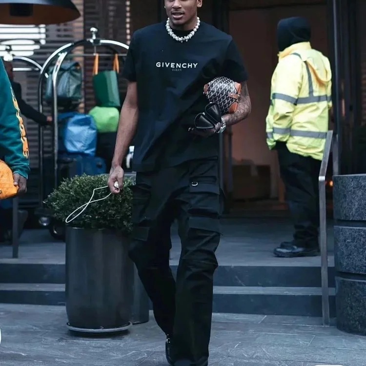 G Home GIV Givenchy multiple large pocket overalls Givenchy 24 new men's and women's Velcro button pocket casual overalls are on sale on the official Purchasing quality image 3