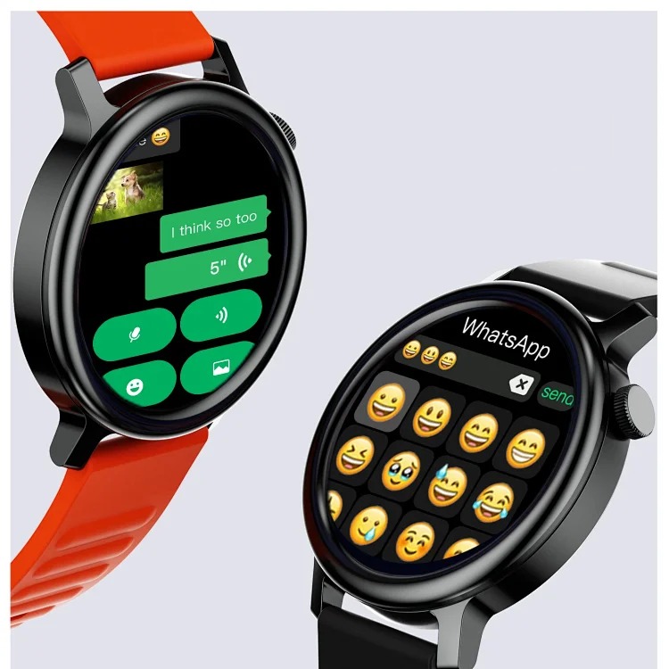[Cross-border Hot Style] Large Screen Disc Smart Watch Bluetooth Call Health Monitoring Heart Rate WhatsApp Reply image 6