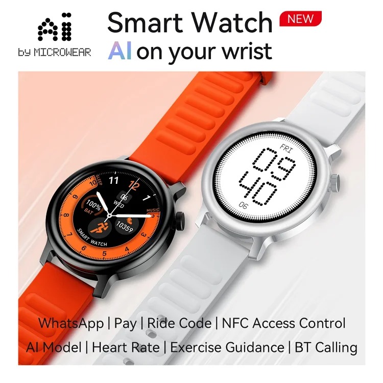[Cross-border Hot Style] Large Screen Disc Smart Watch Bluetooth Call Health Monitoring Heart Rate WhatsApp Reply image 7