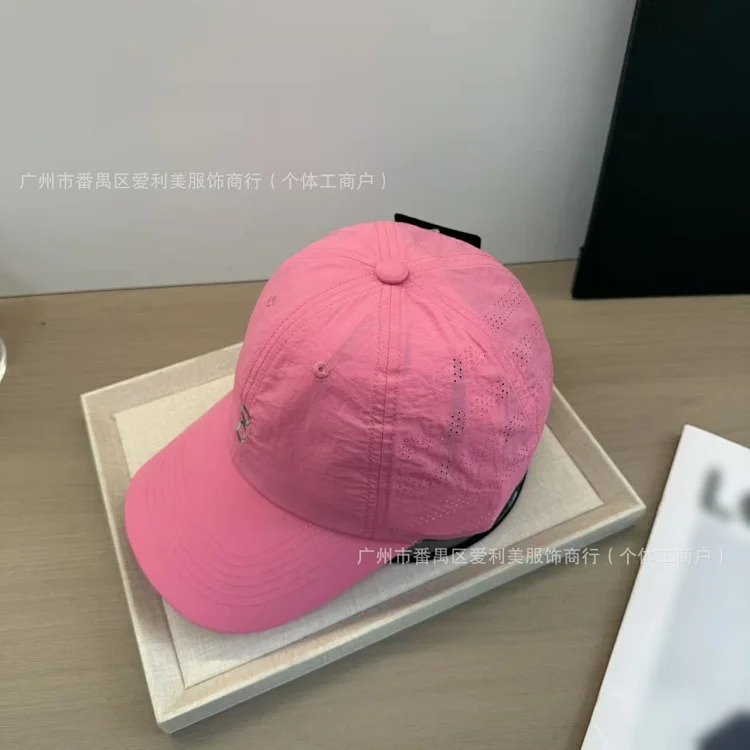 In stock, quick-drying, breathable baseball caps for men and women, soft-top caps, outdoor anti-sun visors, available in multiple colors image 11