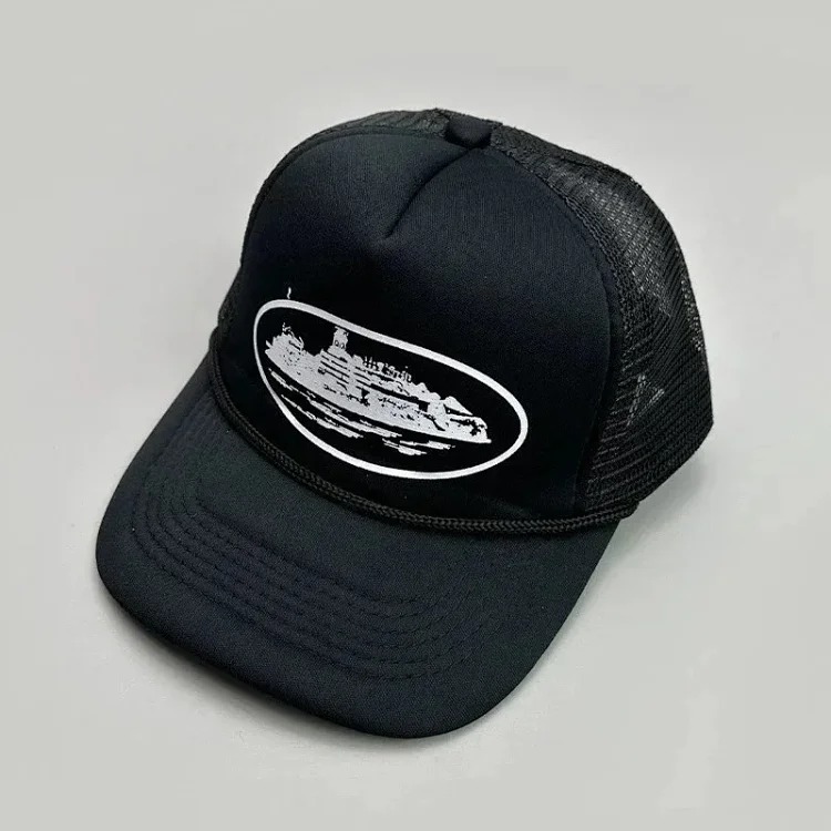Youthful and trendy youthful fashion color block letter baseball cap image 7