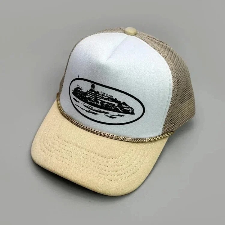 Youthful and trendy youthful fashion color block letter baseball cap image 8