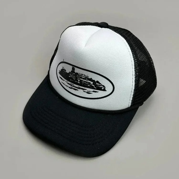 Youthful and trendy youthful fashion color block letter baseball cap image 9