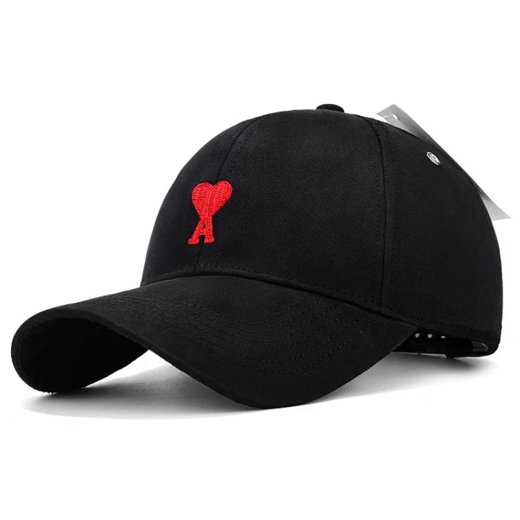 Love Hard Top Baseball Cap Versatile Peaked Hat image 2