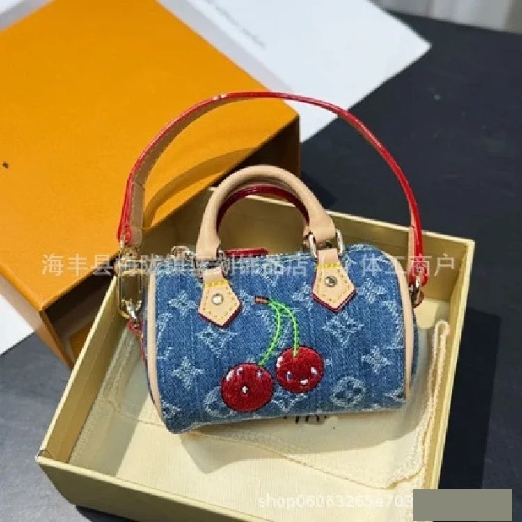 Christmas limited new cute plush keychain design niche mini fashion sunflower crossbody bag image 6