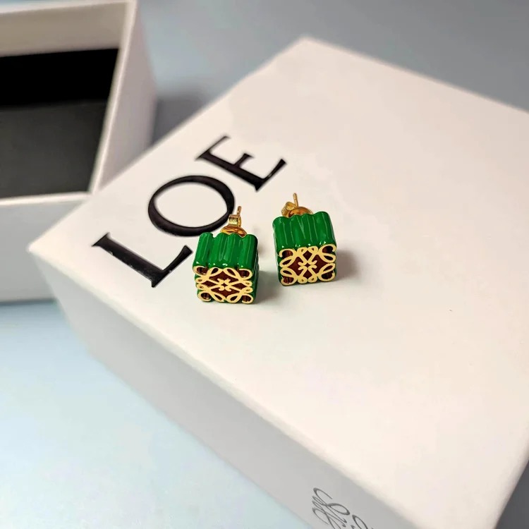 Luo's French tassel multi-color enamel mooncake earrings light luxury palace retro versatile ins women's earrings image 3