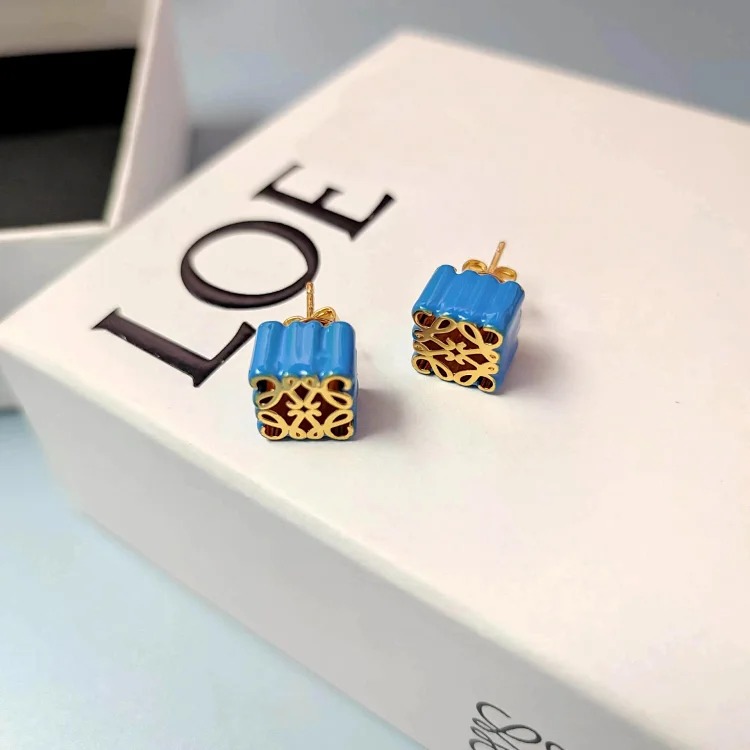 Luo's French tassel multi-color enamel mooncake earrings light luxury palace retro versatile ins women's earrings image 5