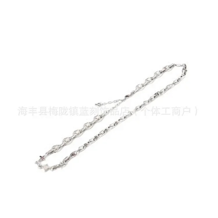 New pig-nosed letter necklace, light luxury and high-end, cross-border hot-selling Amazon best-selling bracelet for men and women image 6