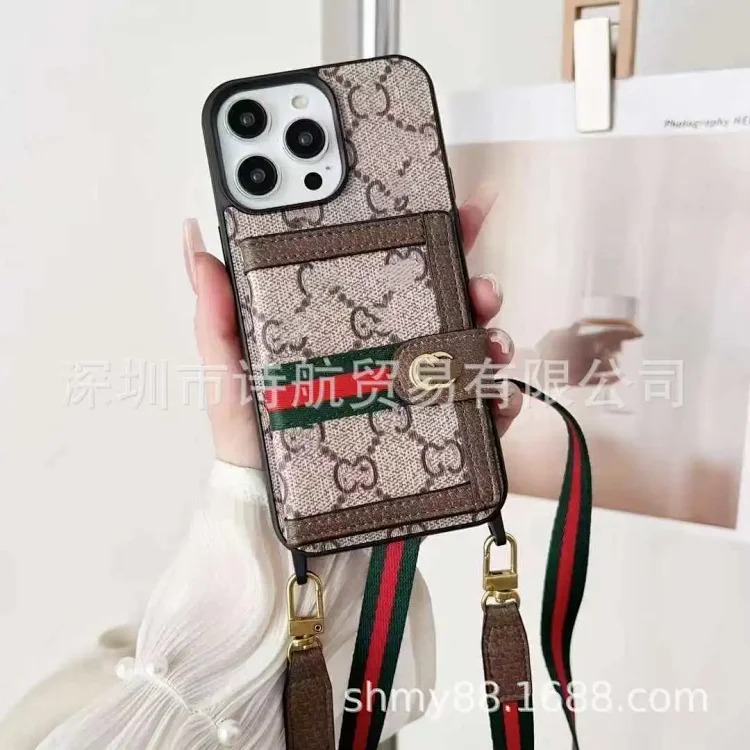 Trendy brand suitable for Apple 16pro new mobile phone case ihone15promax European and American luxury all-inclusive protective cover image 5