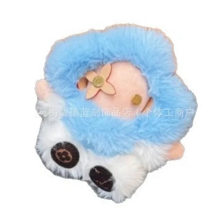 The new cute sunflower Vivian cartoon keychain matches the bag with cute healing plush pendants image 6
