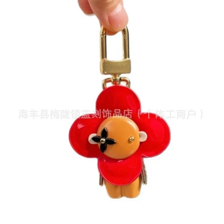 Lambskin Vivian (pendant) car keychain creative cute couple bag pendant image 7
