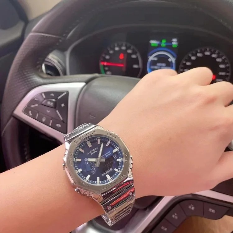 [DX66-1] Watch Men's Watch Sports Watch Calendar Men's Student Watch Steel Band Watch Waterproof image 2